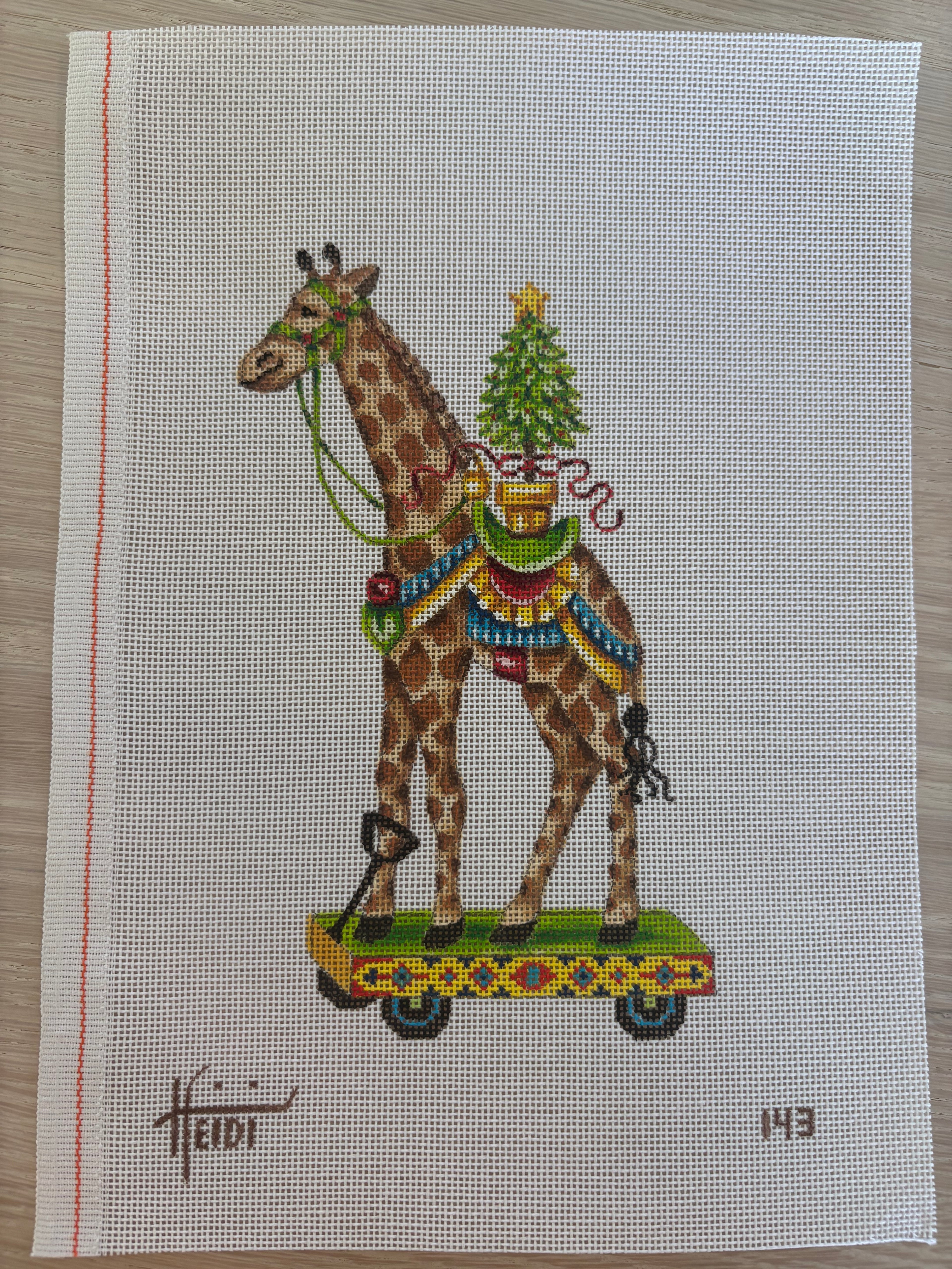 Christmas Giraffe