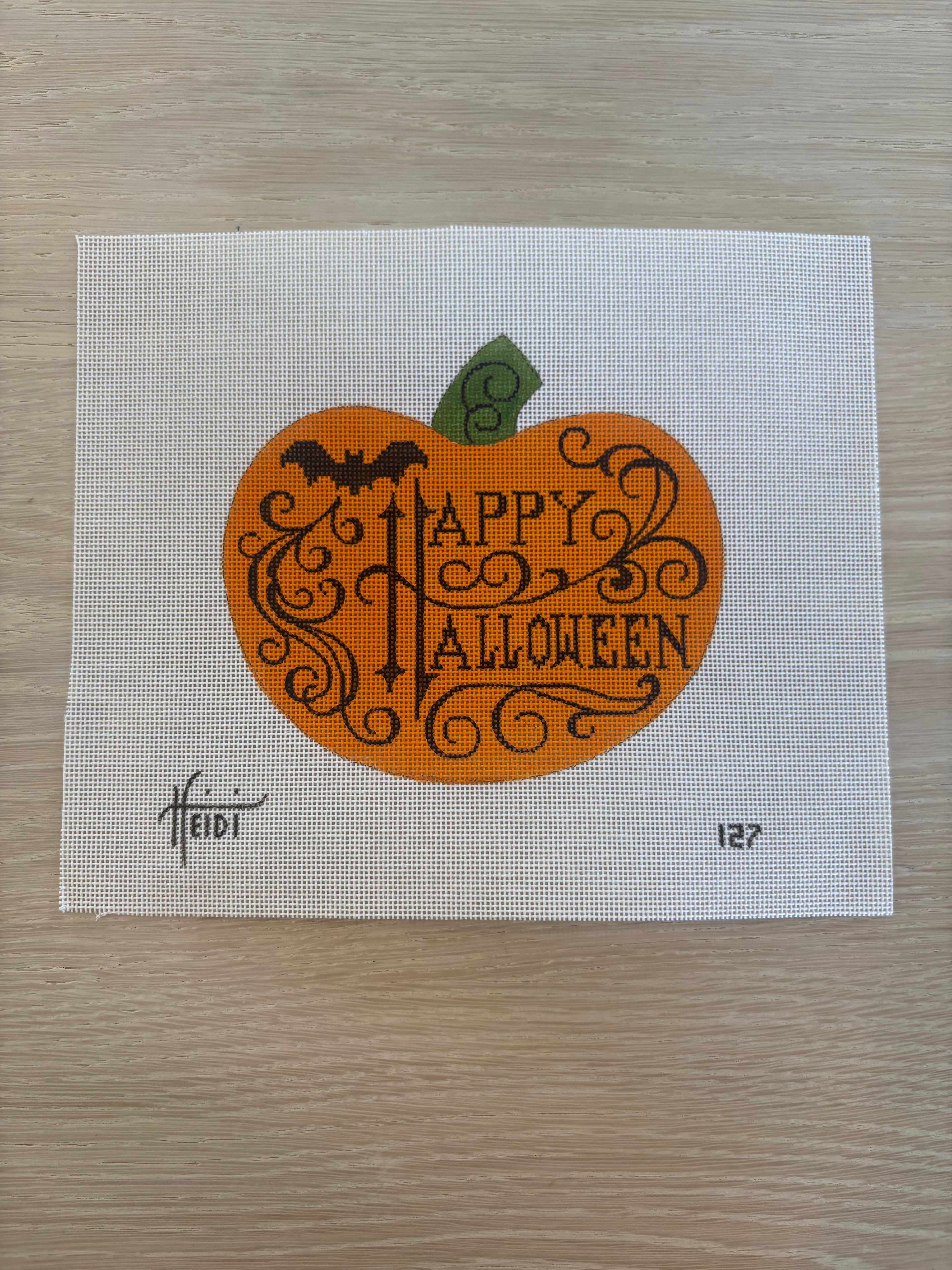 TRUNK SHOW Happy Halloween Pumpkin