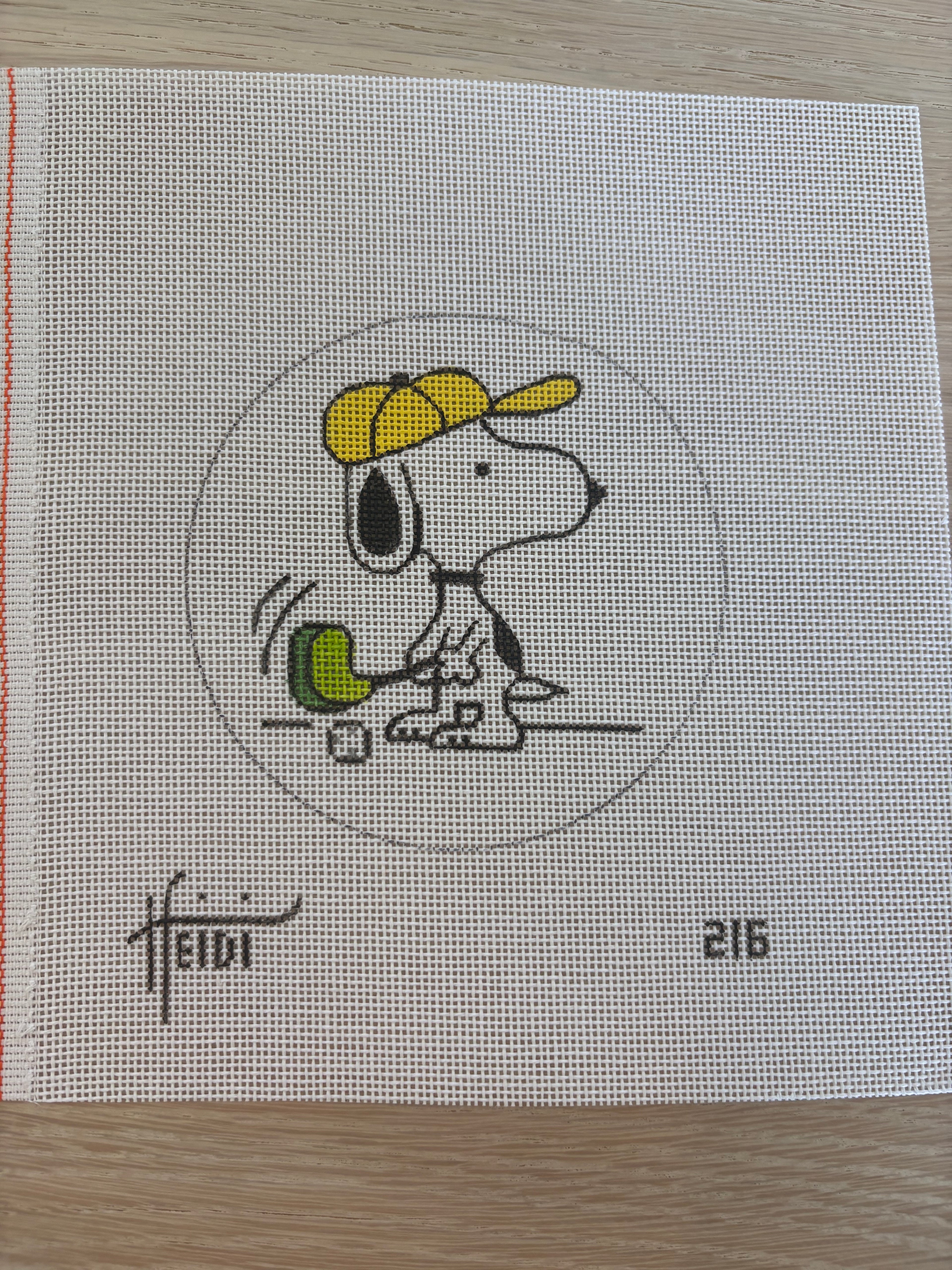 Golfer Snoopy