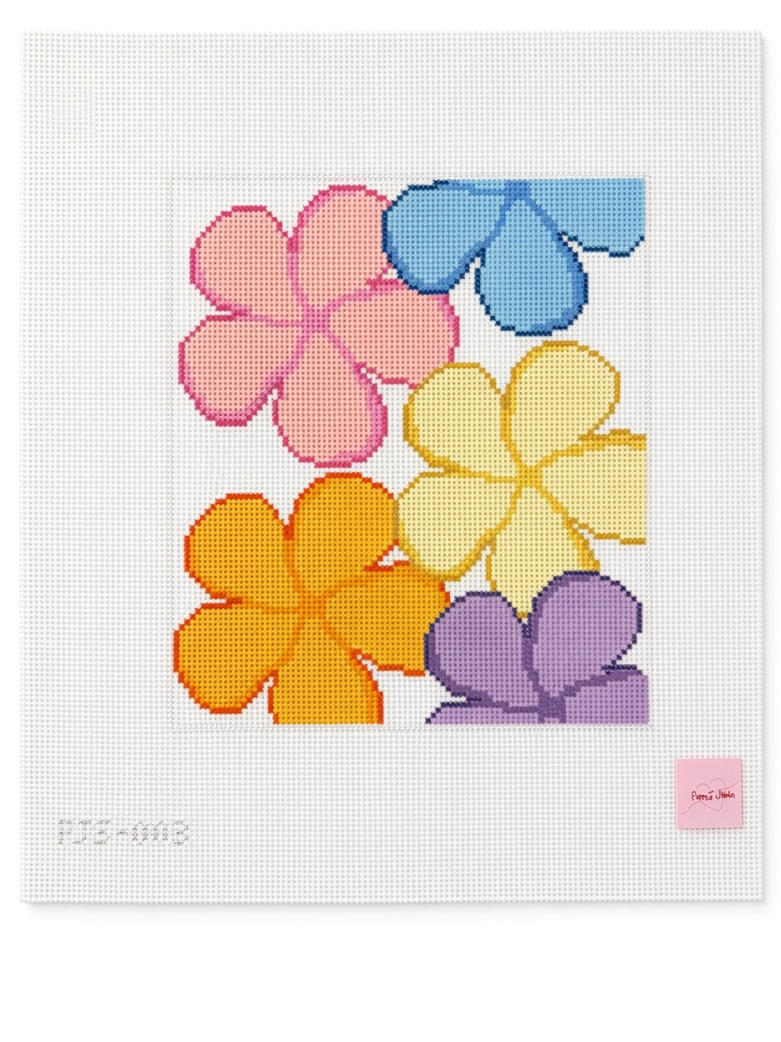 Pastel Plumerias