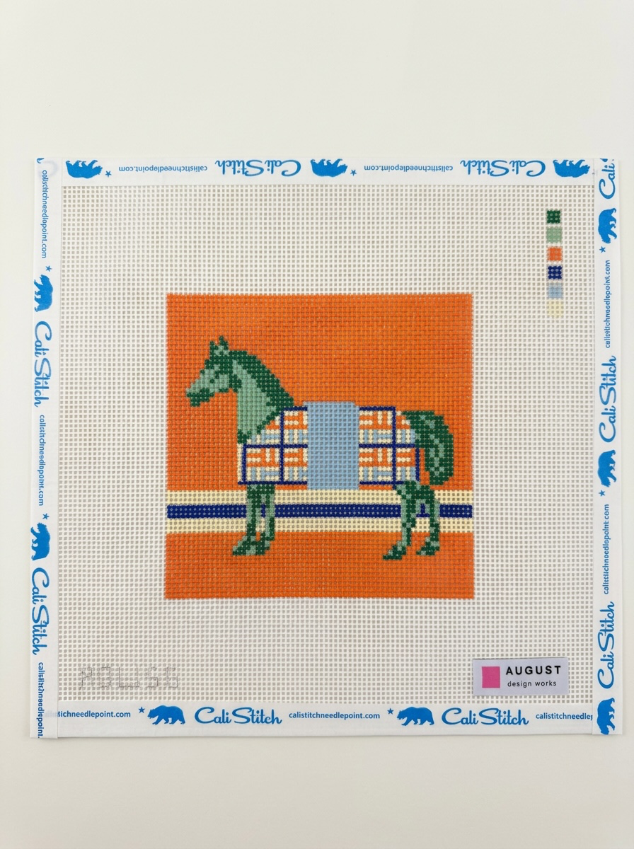Green Blanket Horse