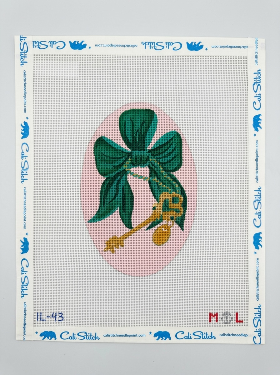 Green Bow with Key