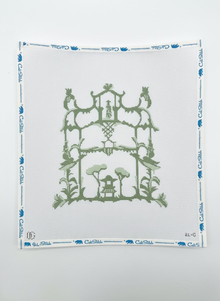 Garden Folly in Green