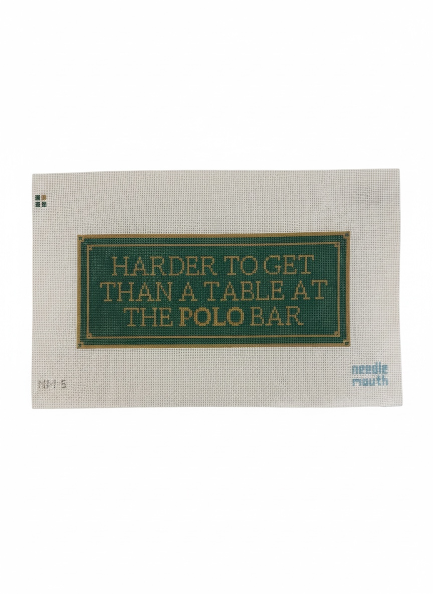 Harder to Get Than A Table At The Polo Bar