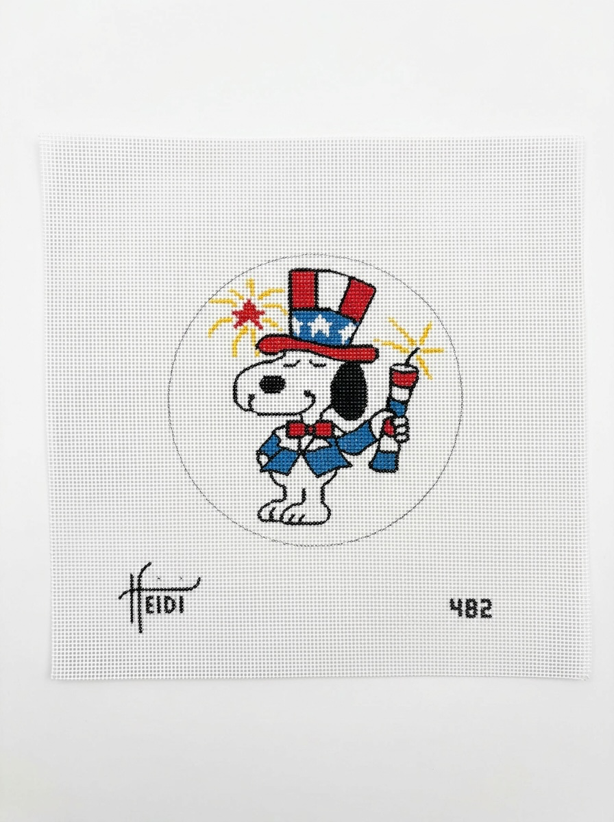 Snoopy with Firecracker Round