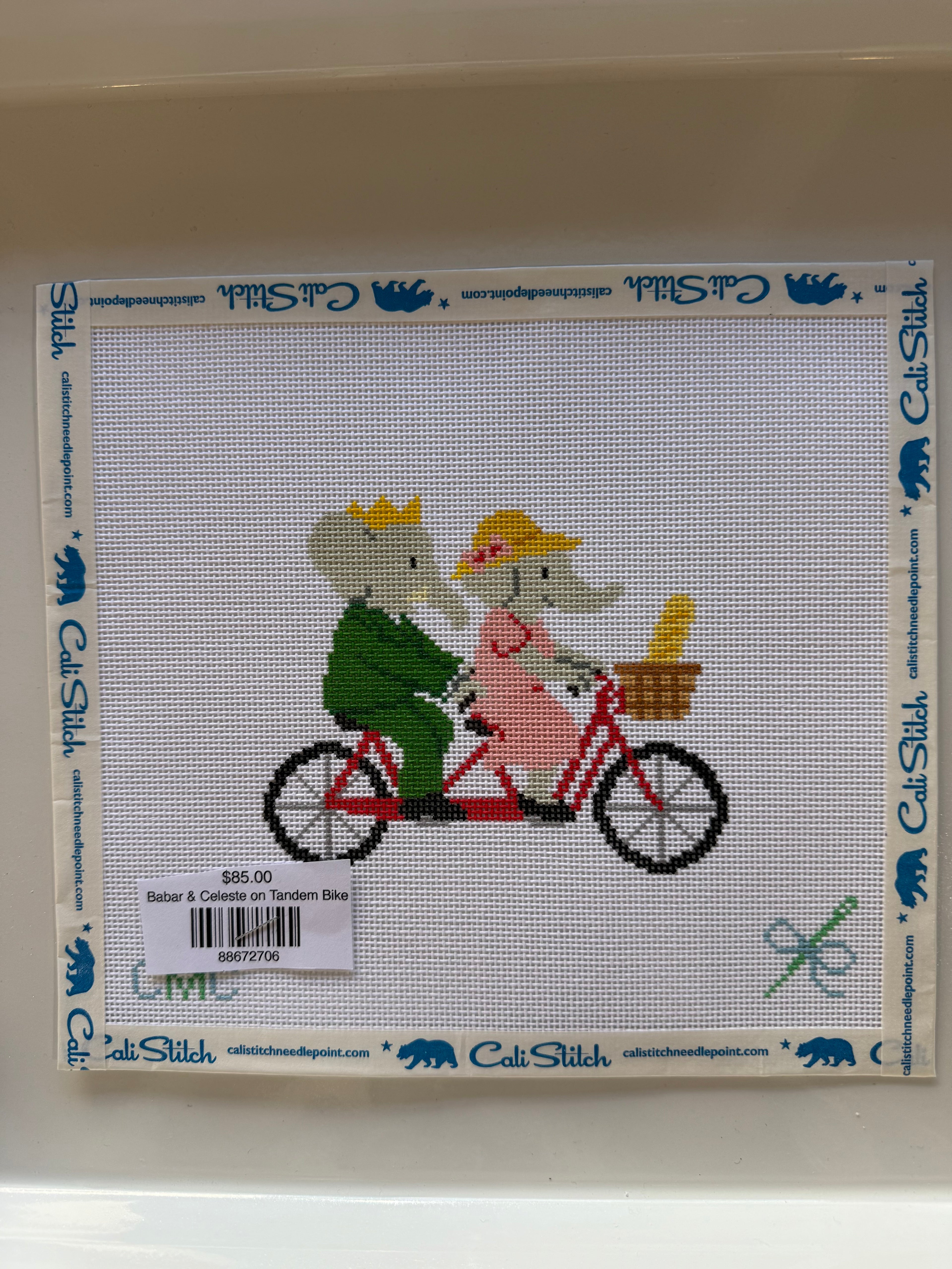 Babar & Celeste on Tandem Bike