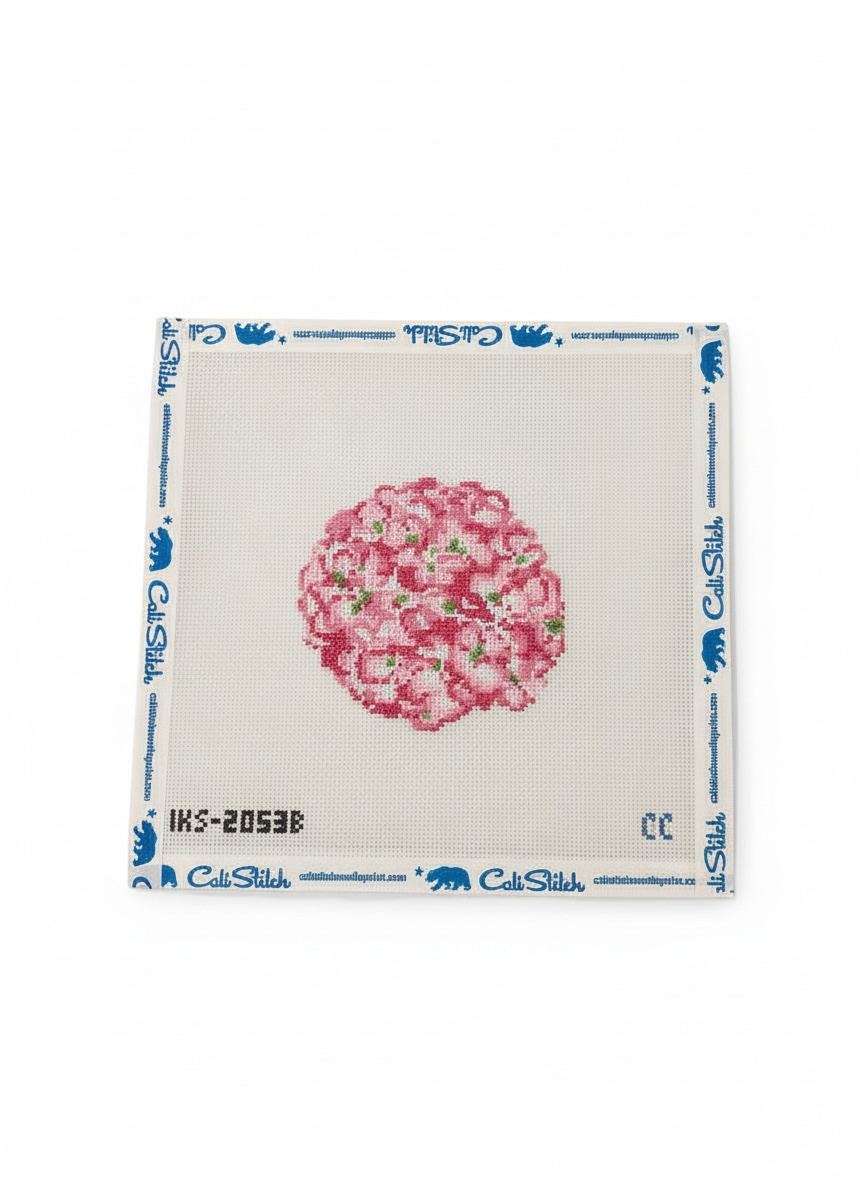 Pink Hydrangea Ornament