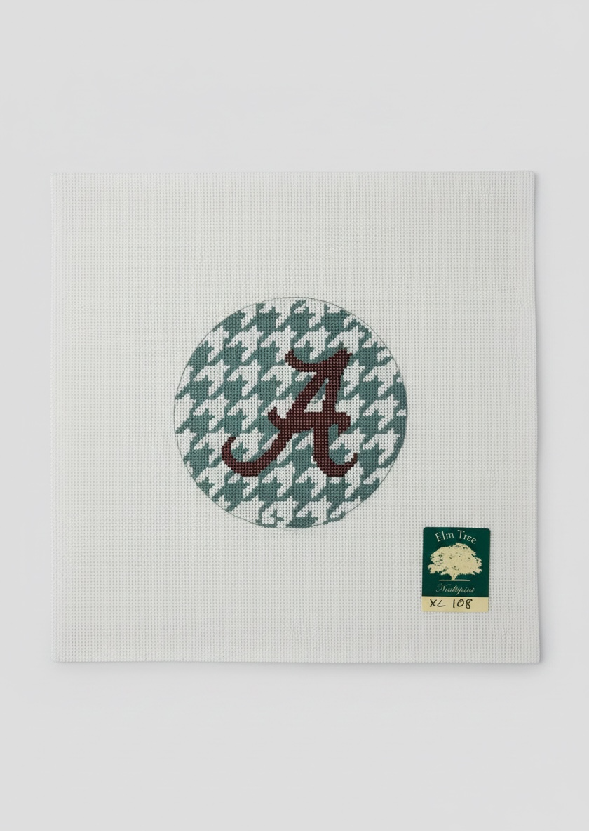 Alabama Houndstooth Round