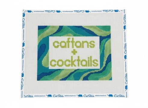 Caftans and Cocktails Blue