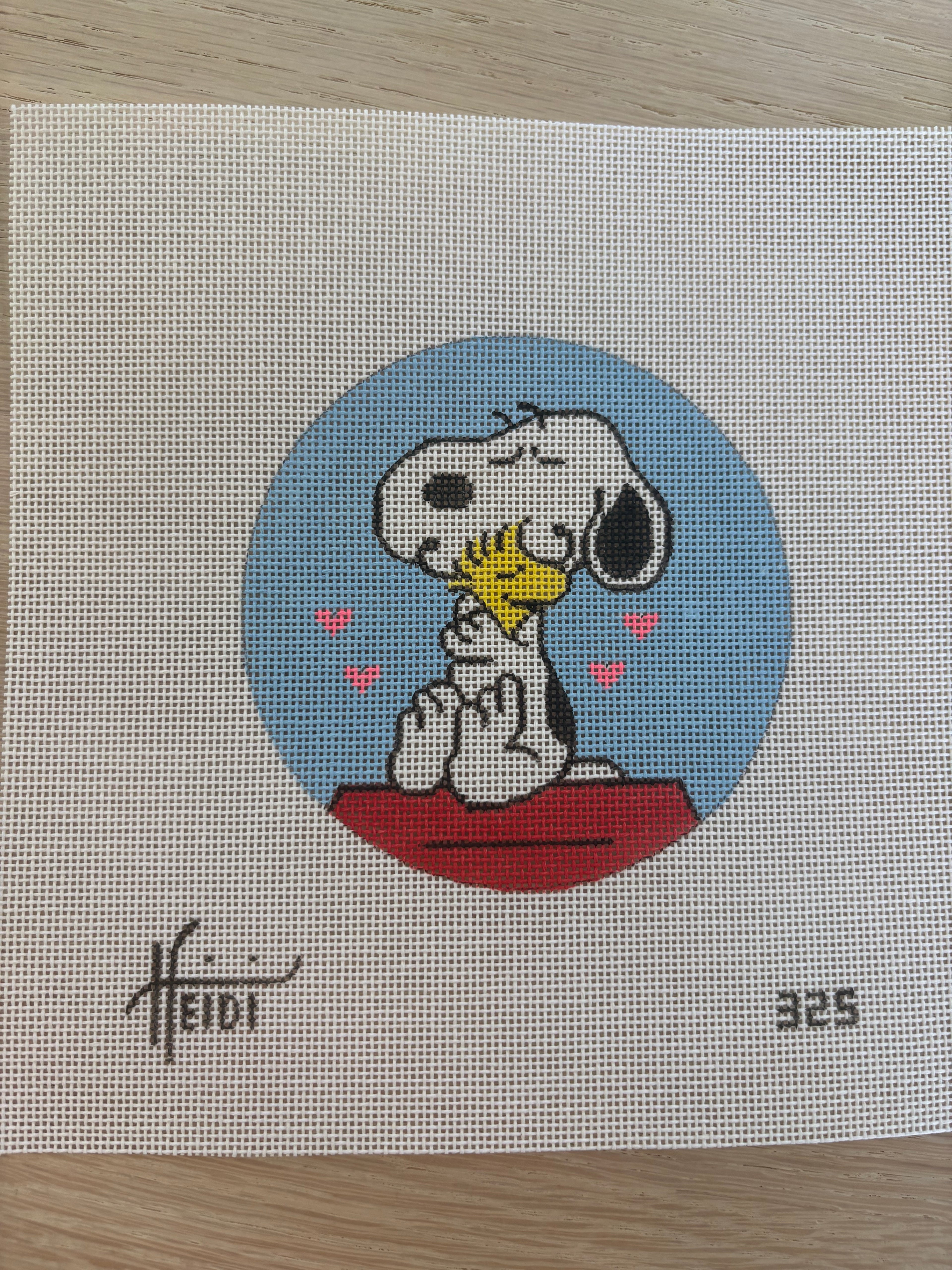 Snoopy Woodstock with Hearts