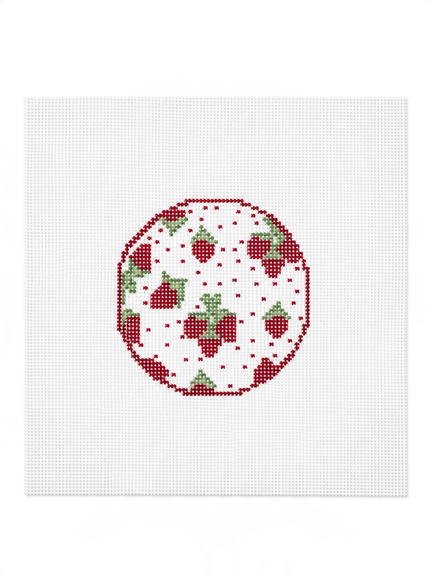 Strawberry Round, Printed