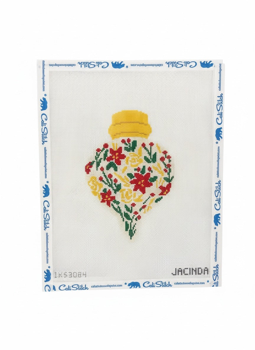 Gold Poinsettia Ornament