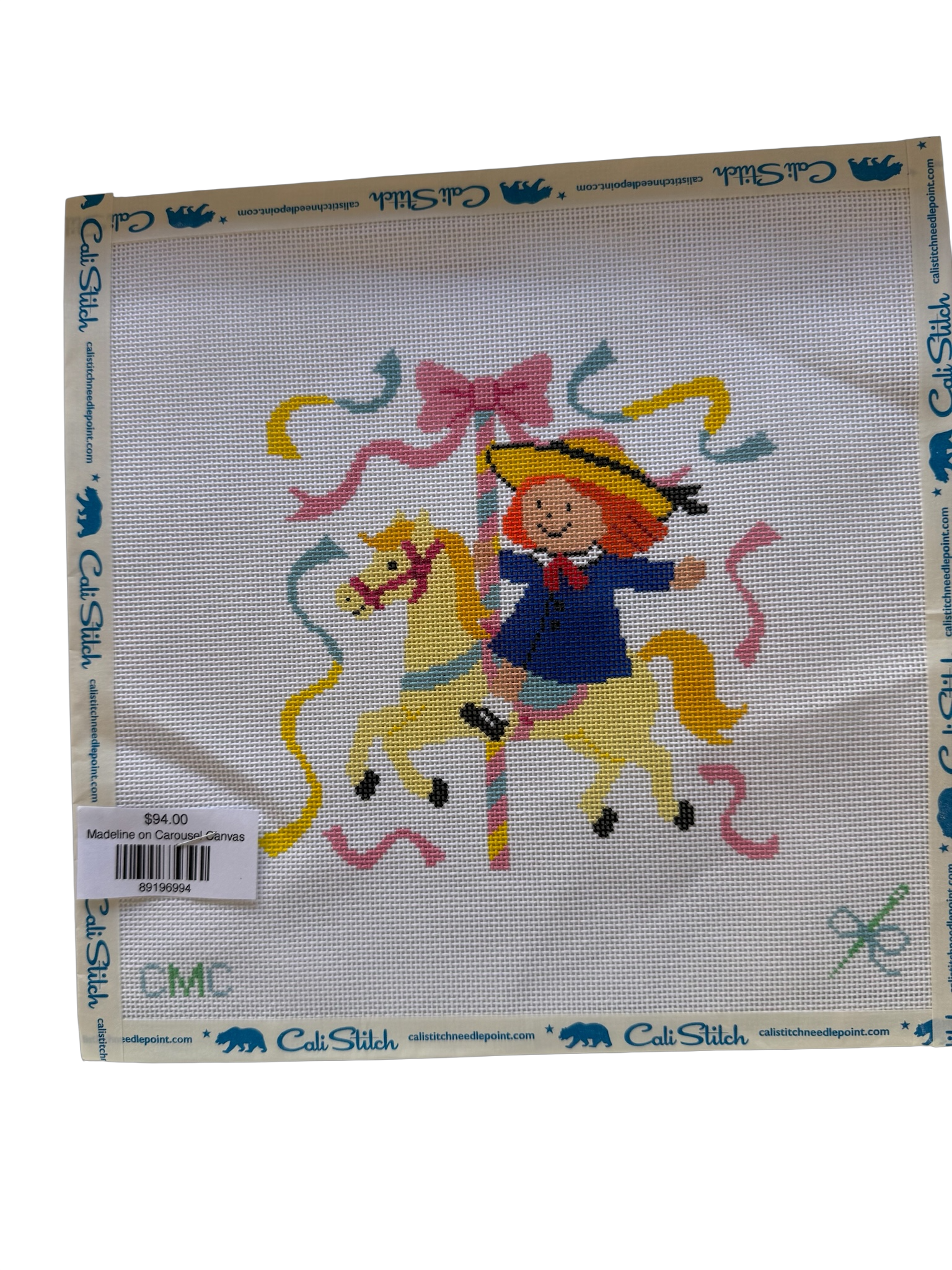 Madeline on Carousel Canvas