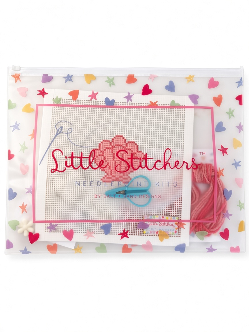Little Stitchers Kit - Pink Shell