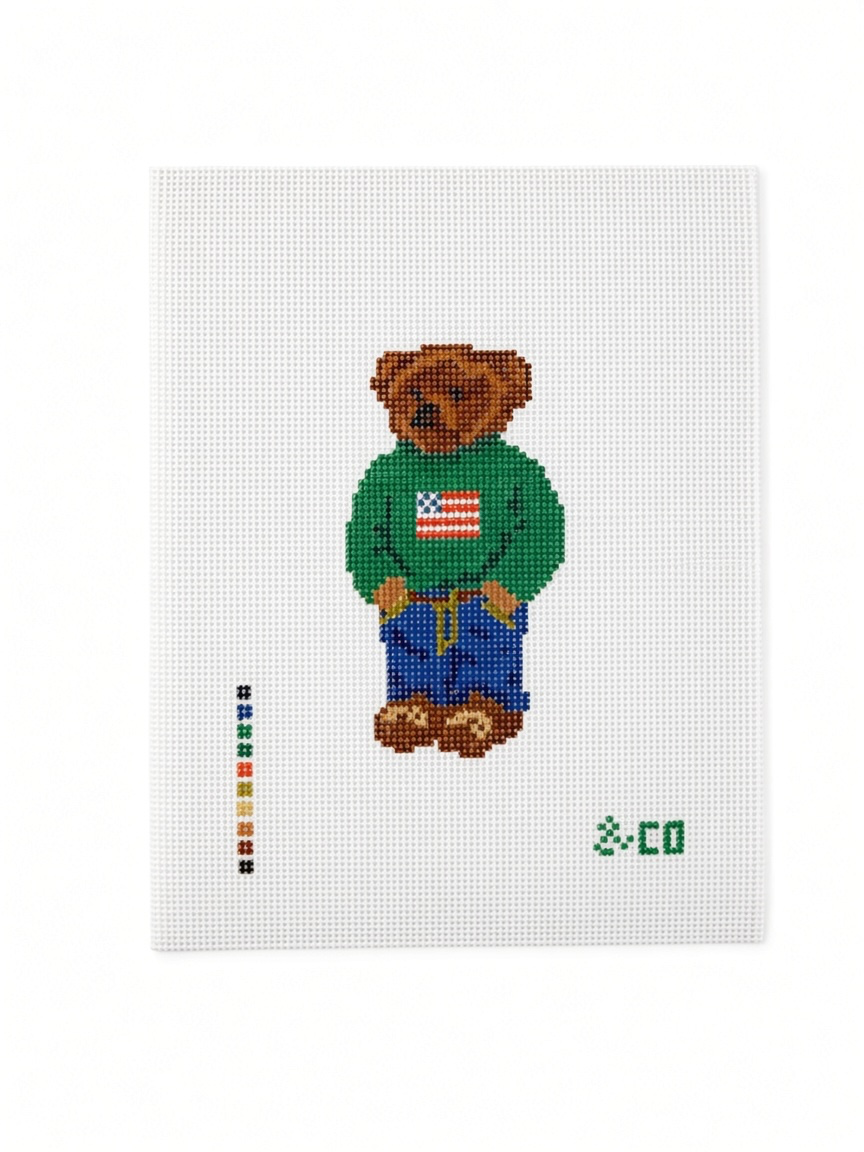 Green Flag Bear
