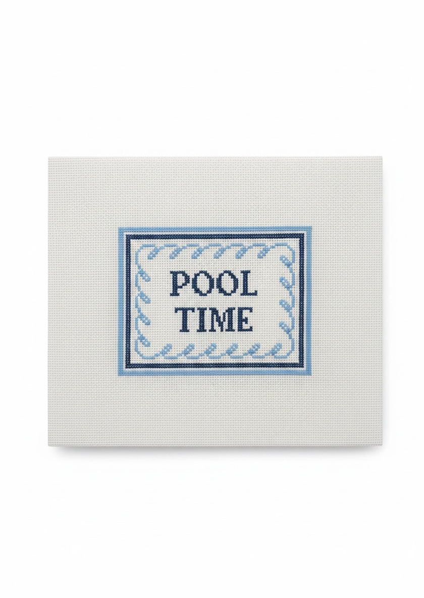 Pool Time Canvas