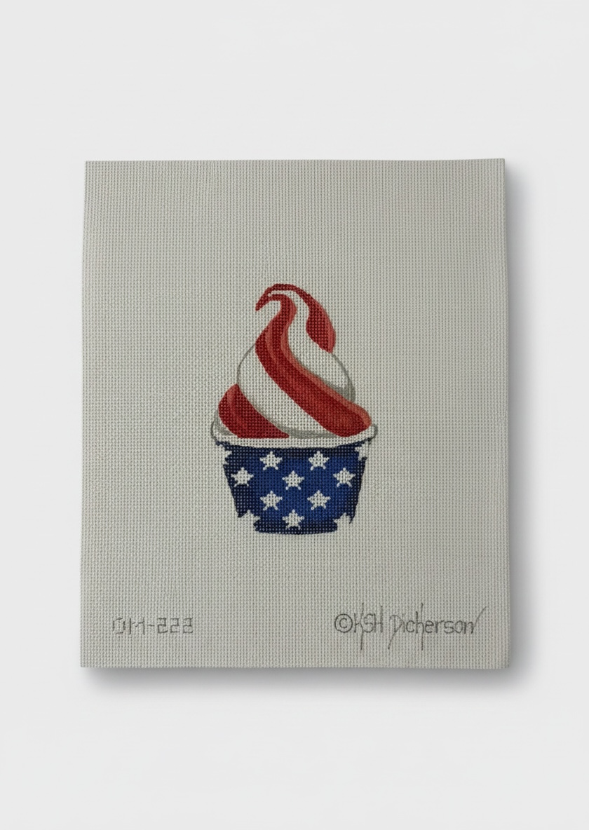 Patriotic Mini Soft Serve