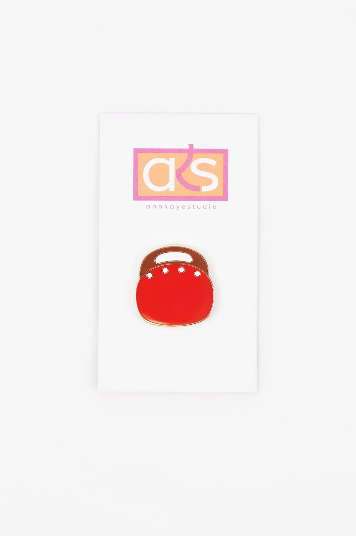 TRUNK - Solid Red Bermuda Bag Needle Minder