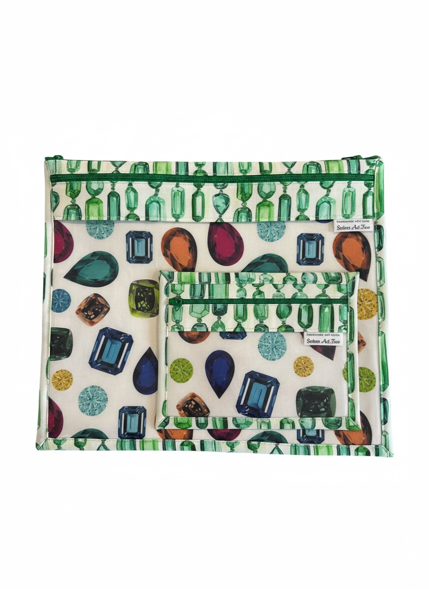 Purse-Ready Fabric Project Pair Bags