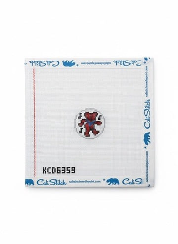 Grateful Red Bear Key Fob