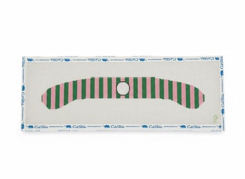 Beverly Hills with Cabana Stipe Hanger with Monogram