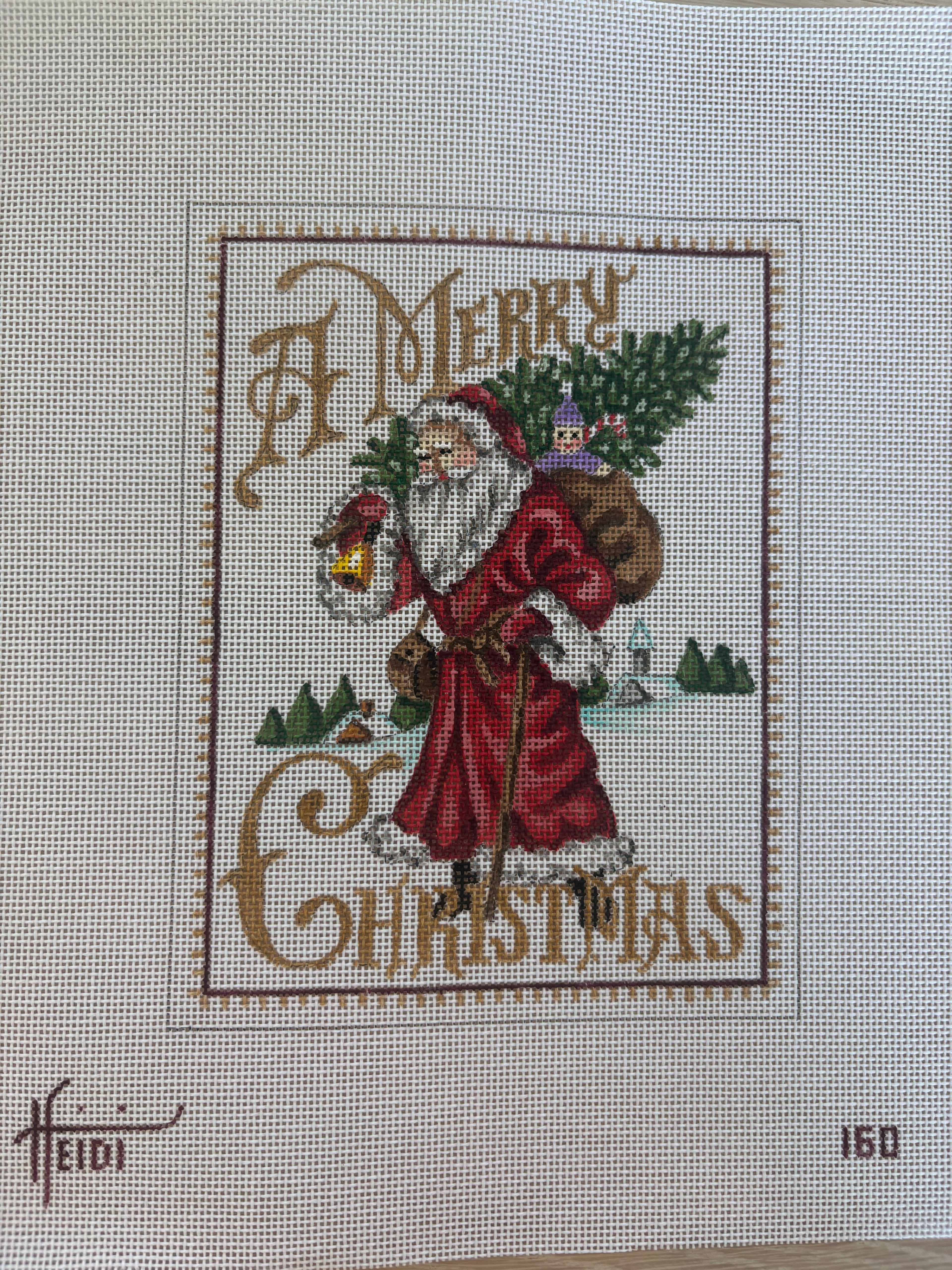 Stamp Santa