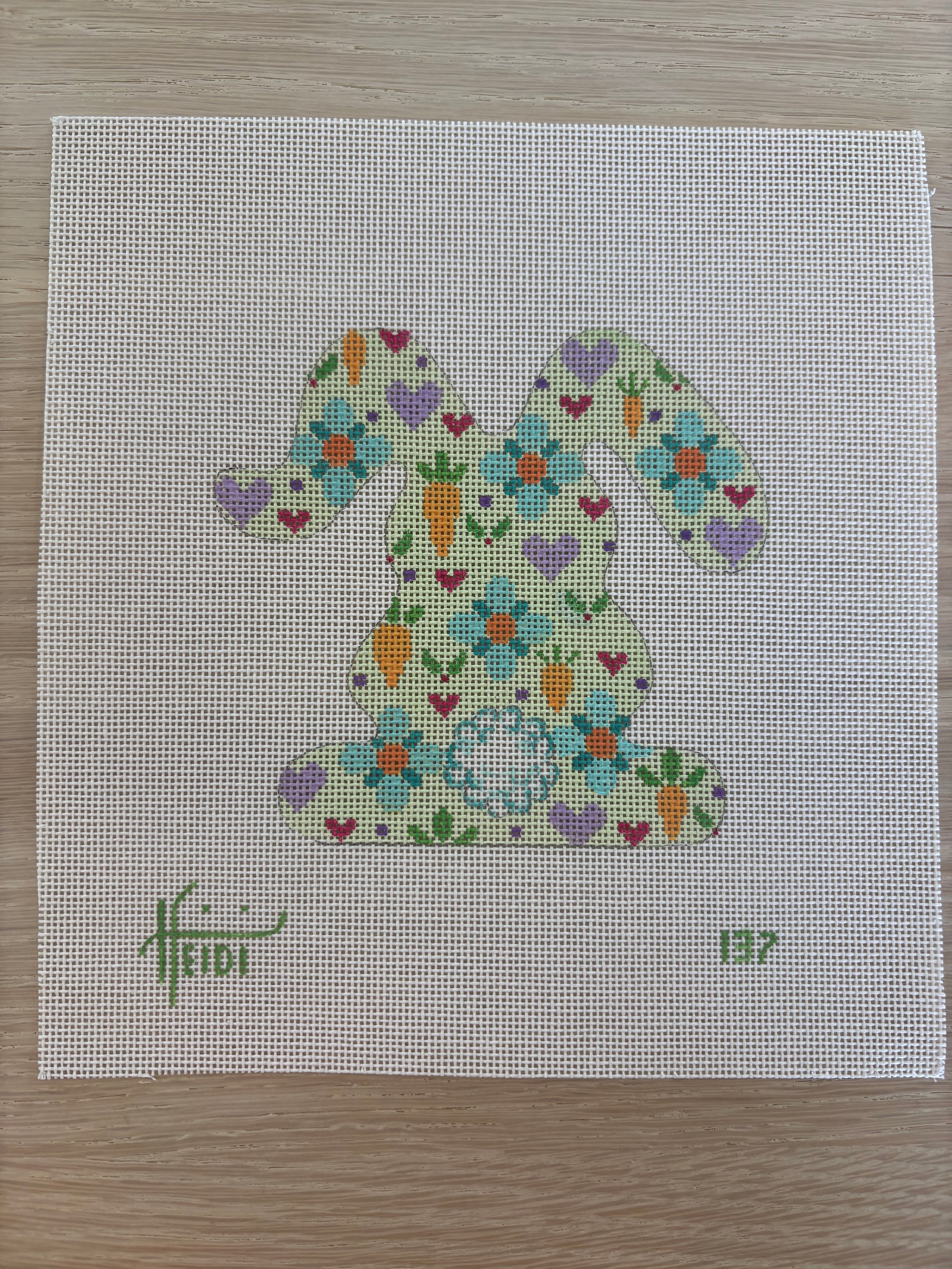 TRUNK SHOW Floppy Eared Bunny with Tail