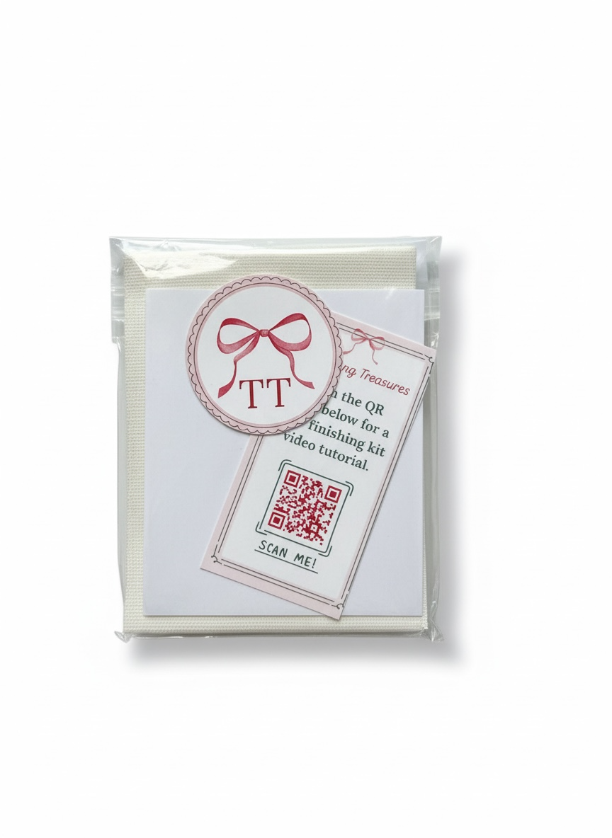 Self-Finishing Kit for Bow Bag Canvas