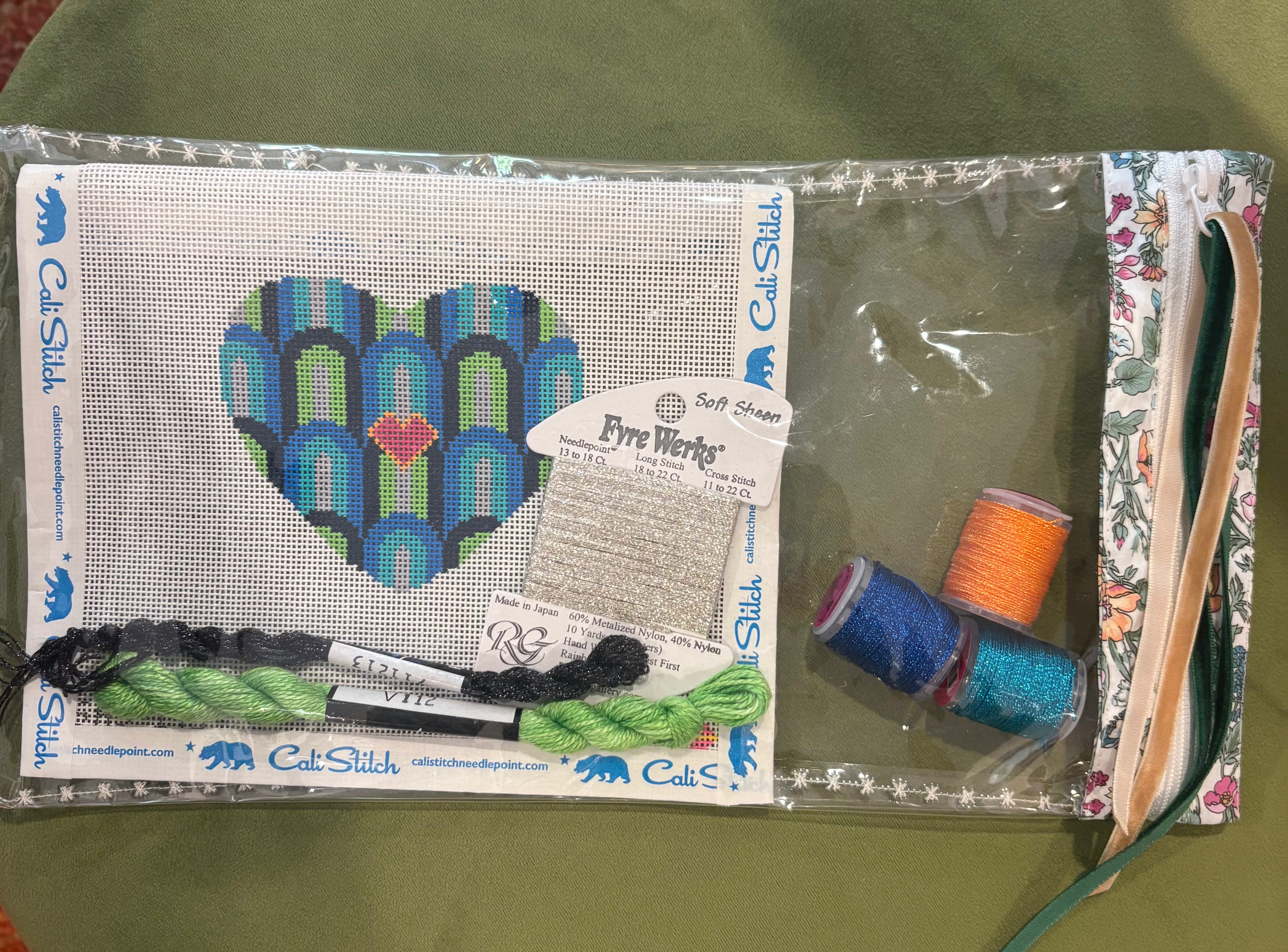 Saturnalia Soul Heart Blue/ Kit with Project Bag