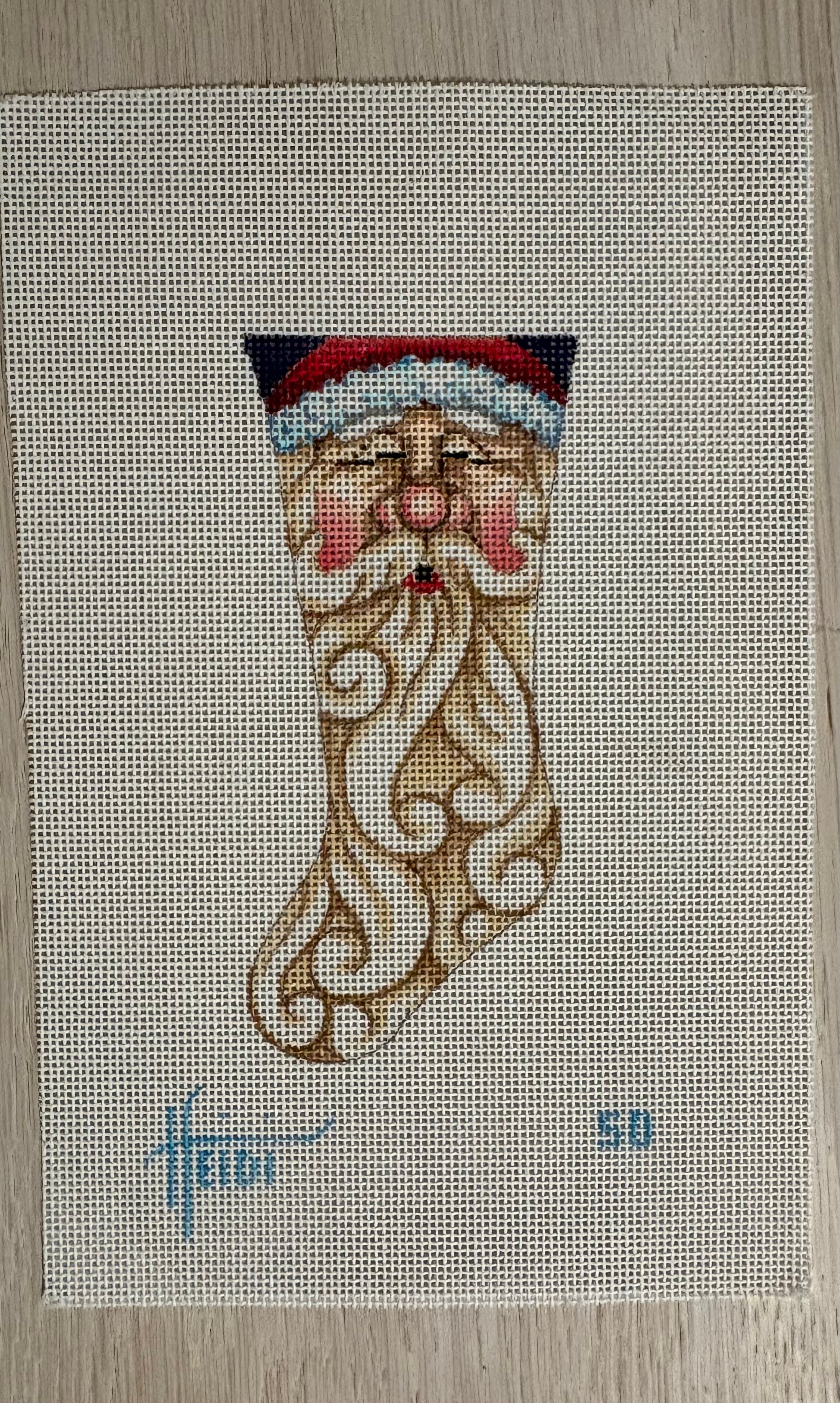 TRUNK SHOW Santa Beard Stocking
