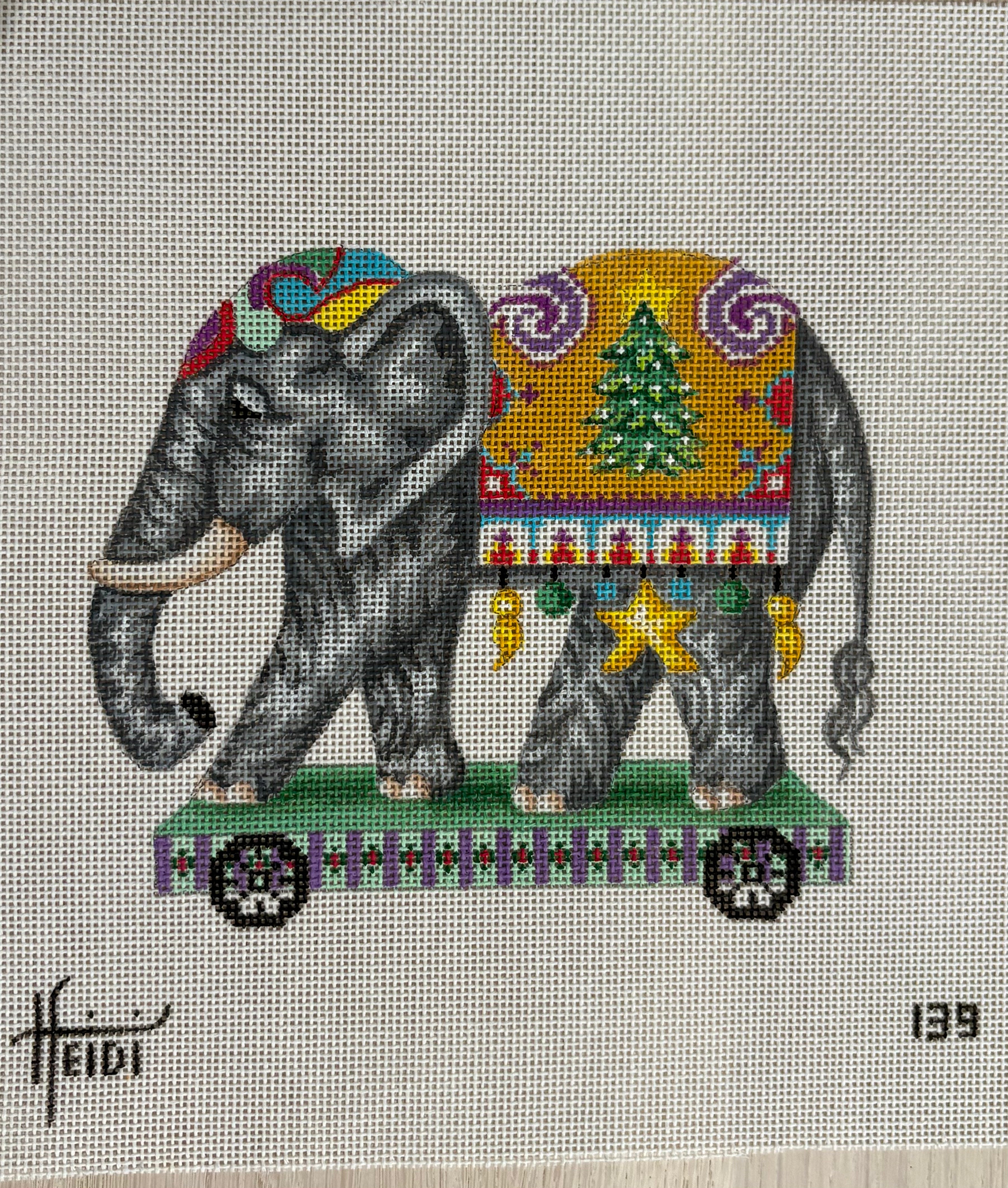 TRUNK SHOW Christmas Elephant