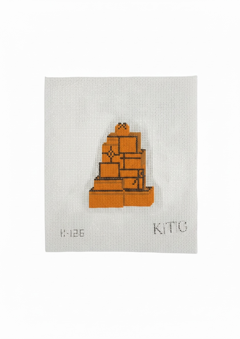 Orange Gifts Tree