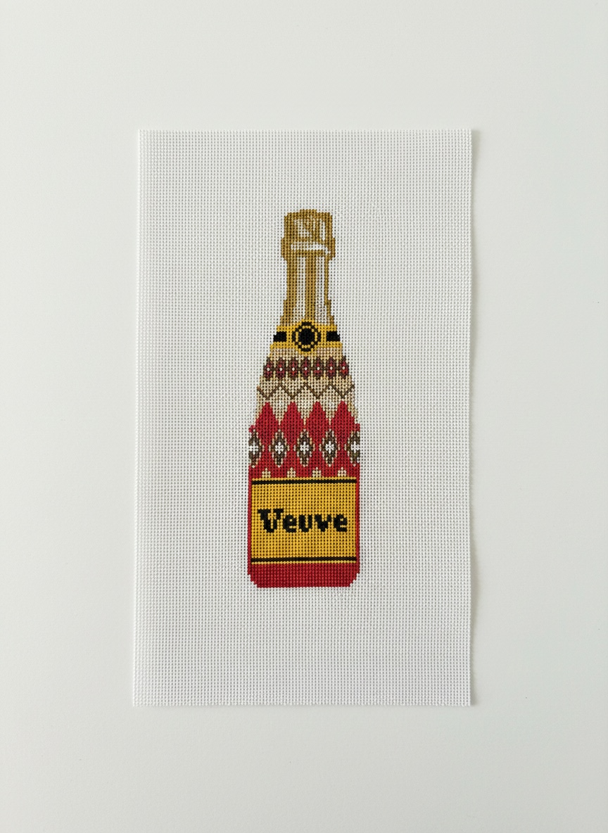 Fair Isle Champagne Bottle