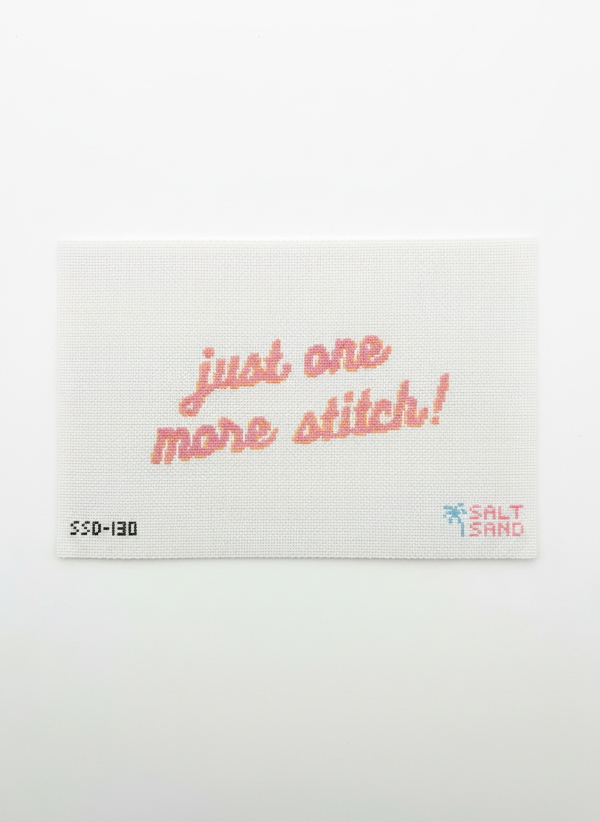 Just One More Stitch