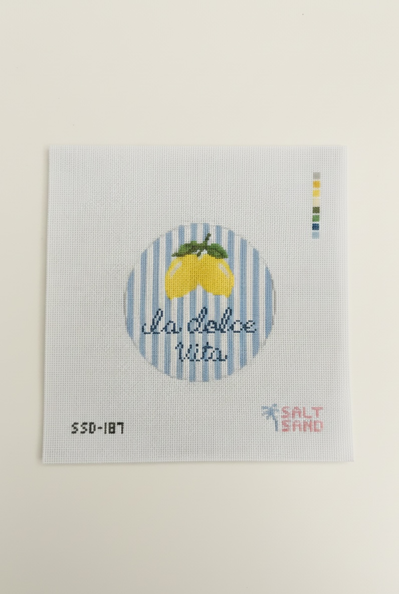 La Dolce Vita Lemons Round