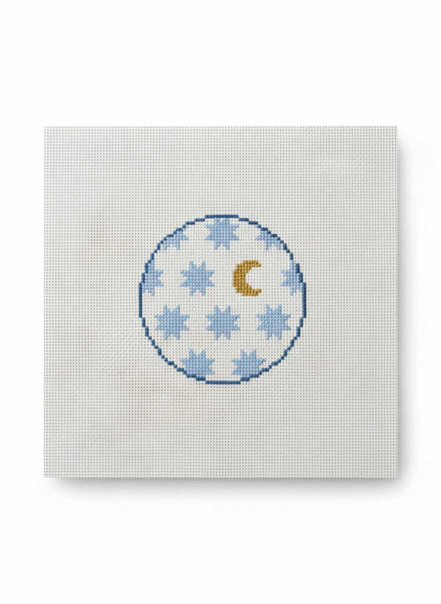 Moon & Stars White
