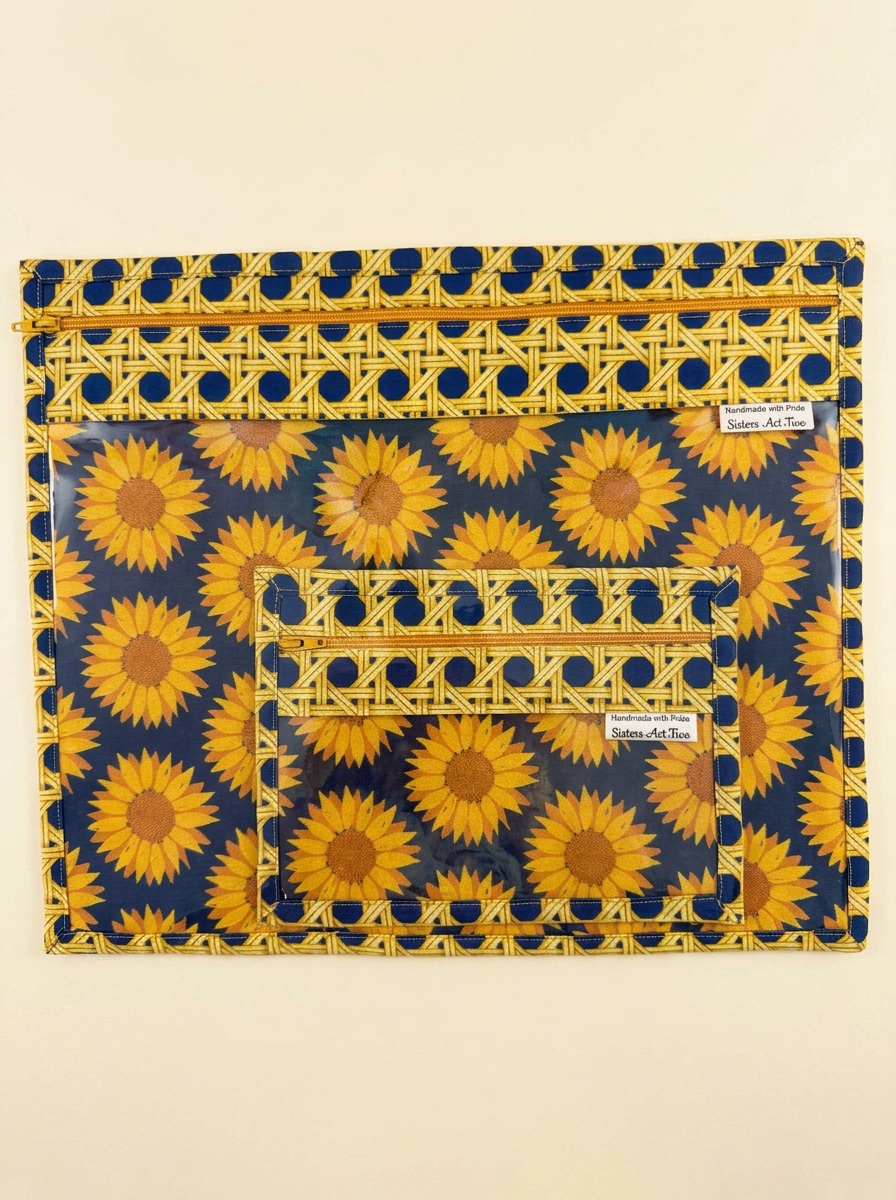 Custom Project Bag Sets - Sunflowers