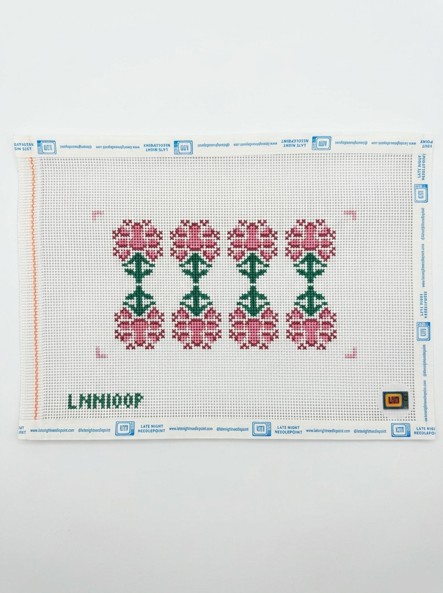 Pink Block Print