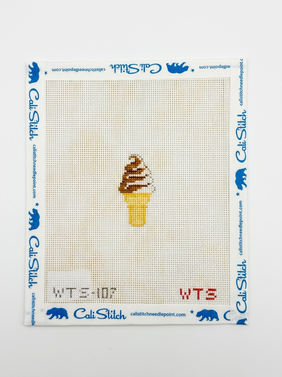 Soft Serve Twist Cone