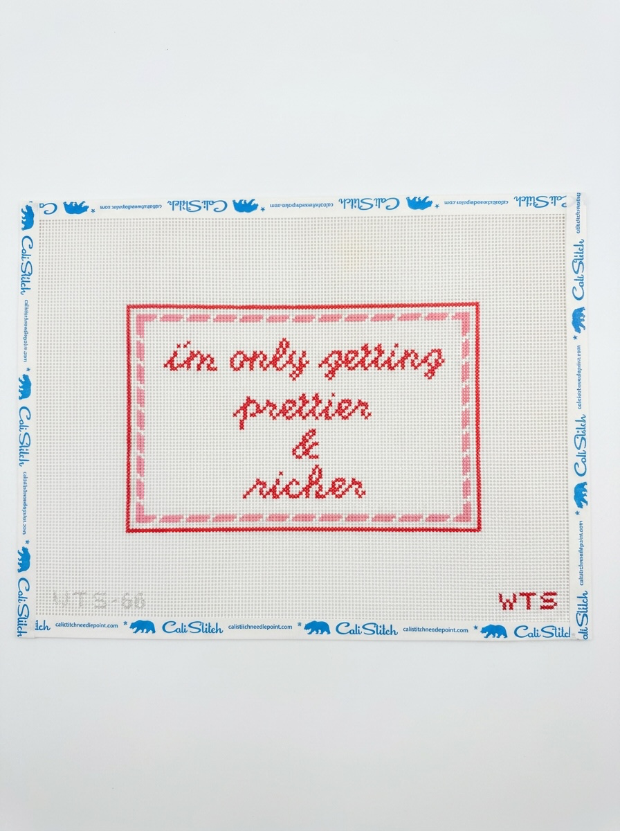 I'm Only Getting Prettier and Richer