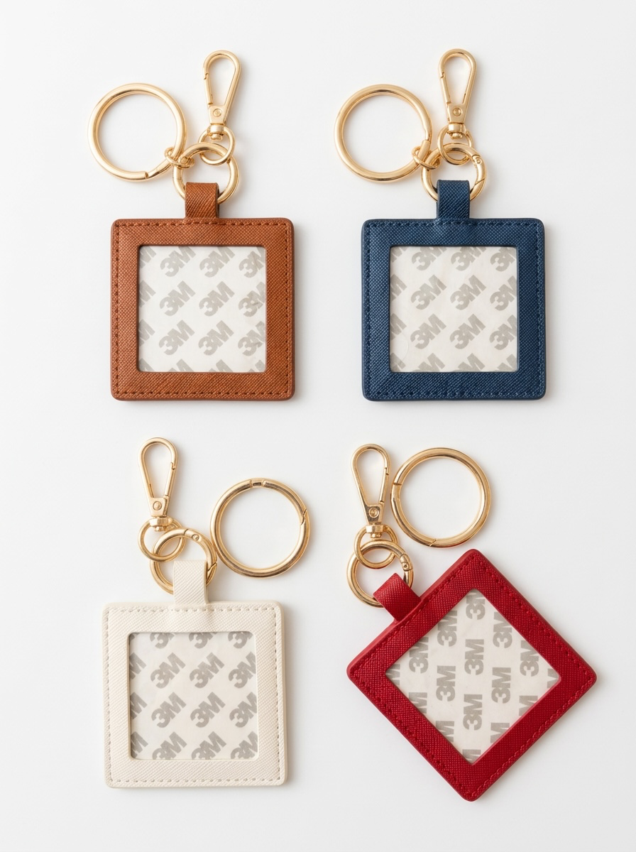 Love MHB Self-Finishing Leather Charm Square