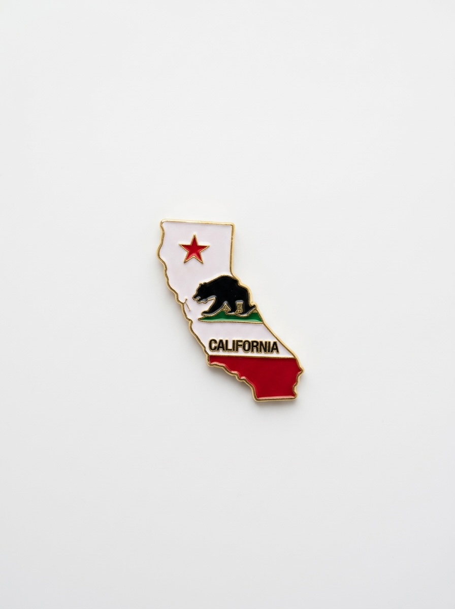 California State Flag Needle Minder