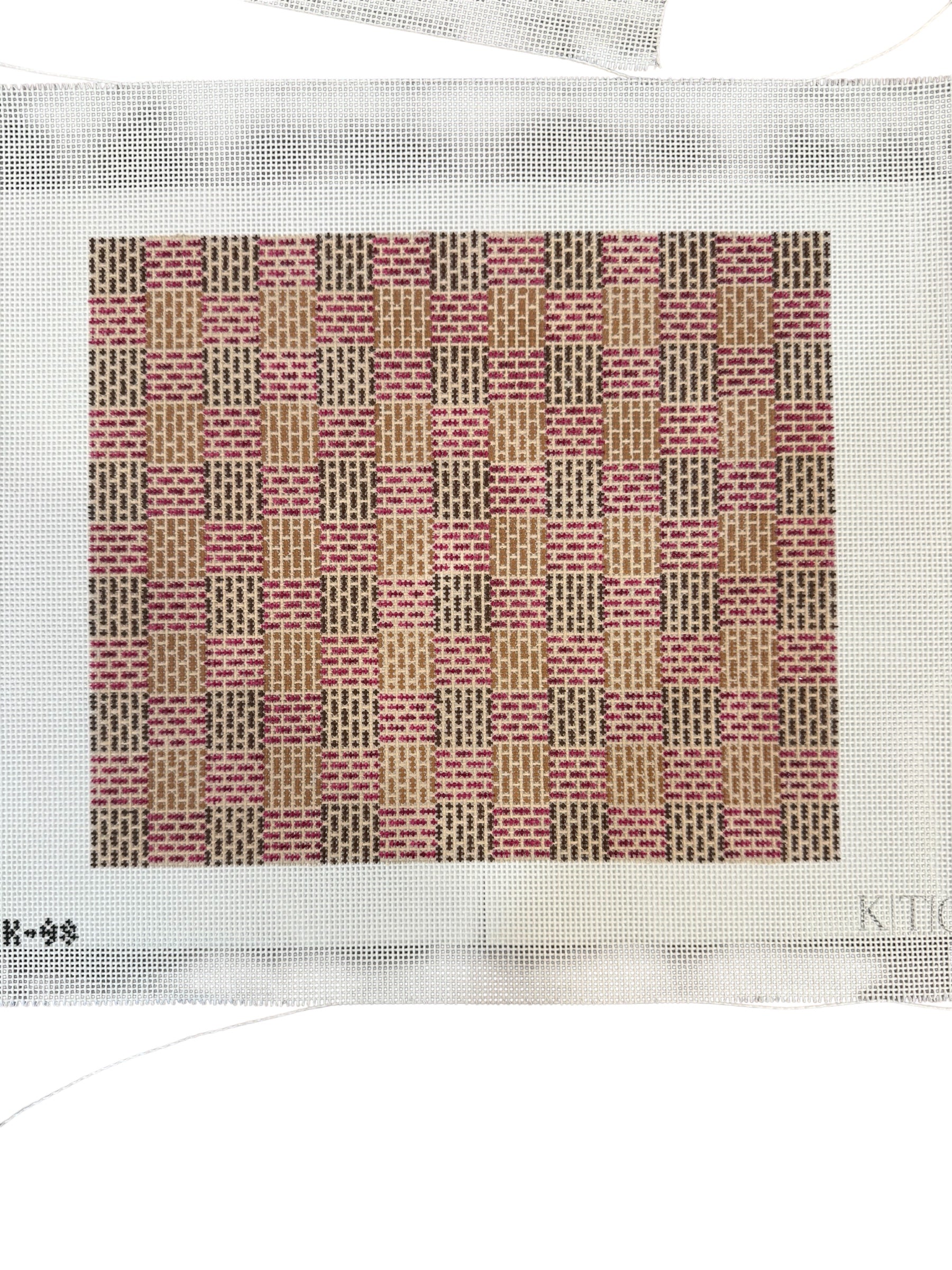 Sangria Check Clutch