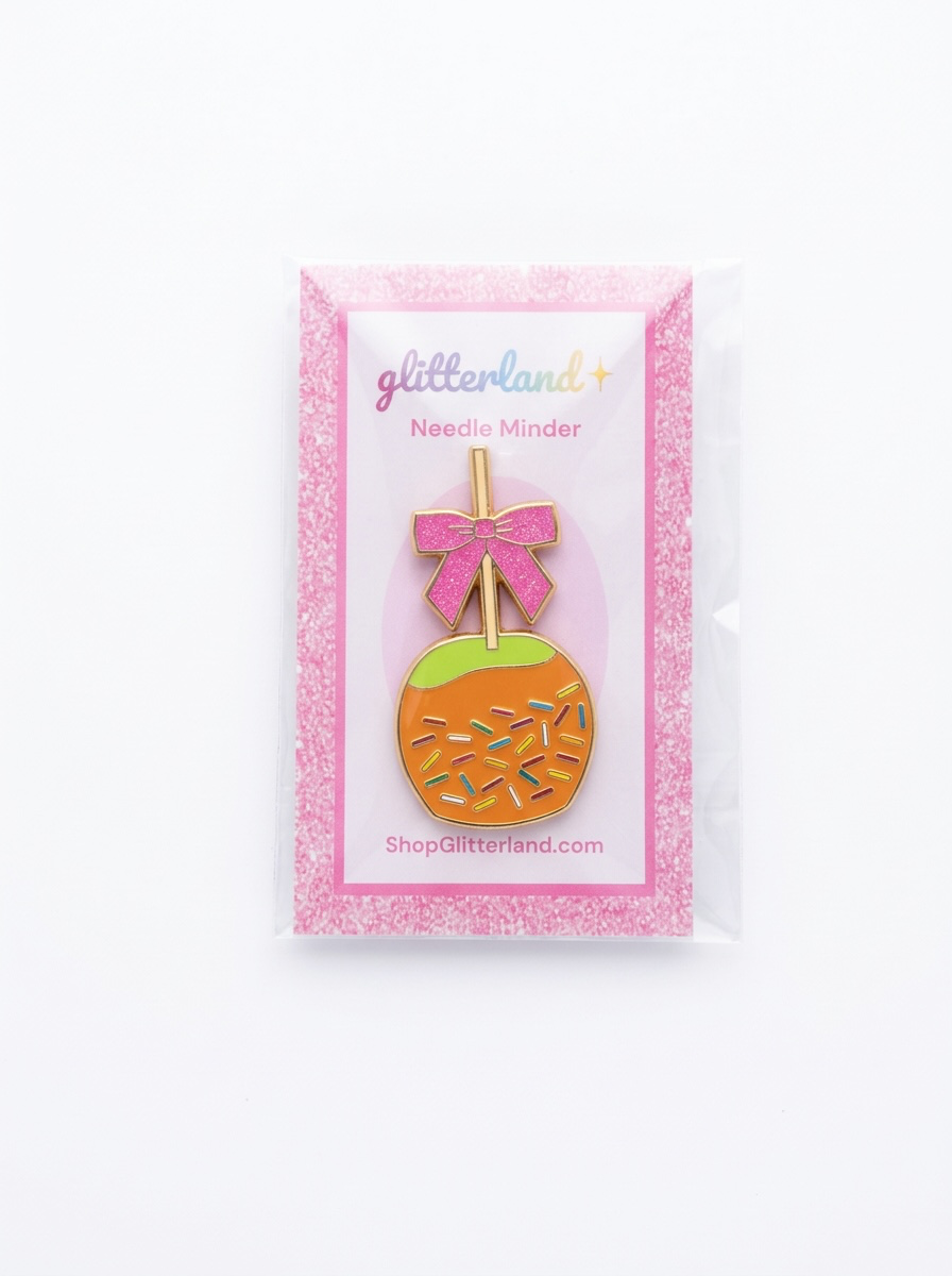 Candy Apple Needle Minder