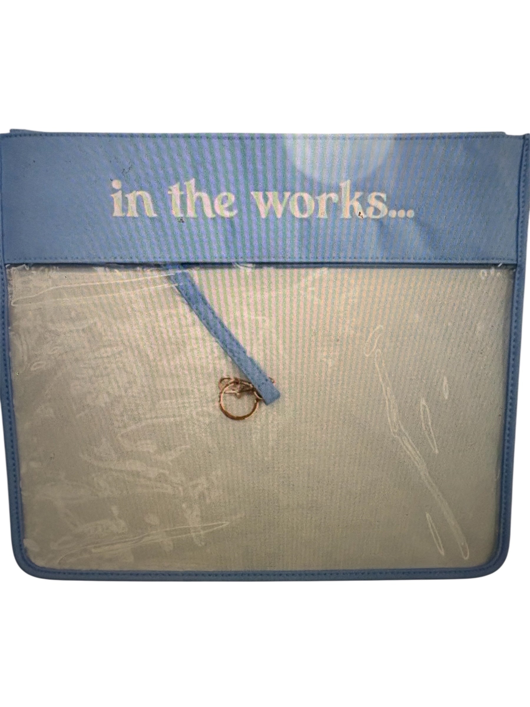 In The Works Project Bag - Baby Blue
