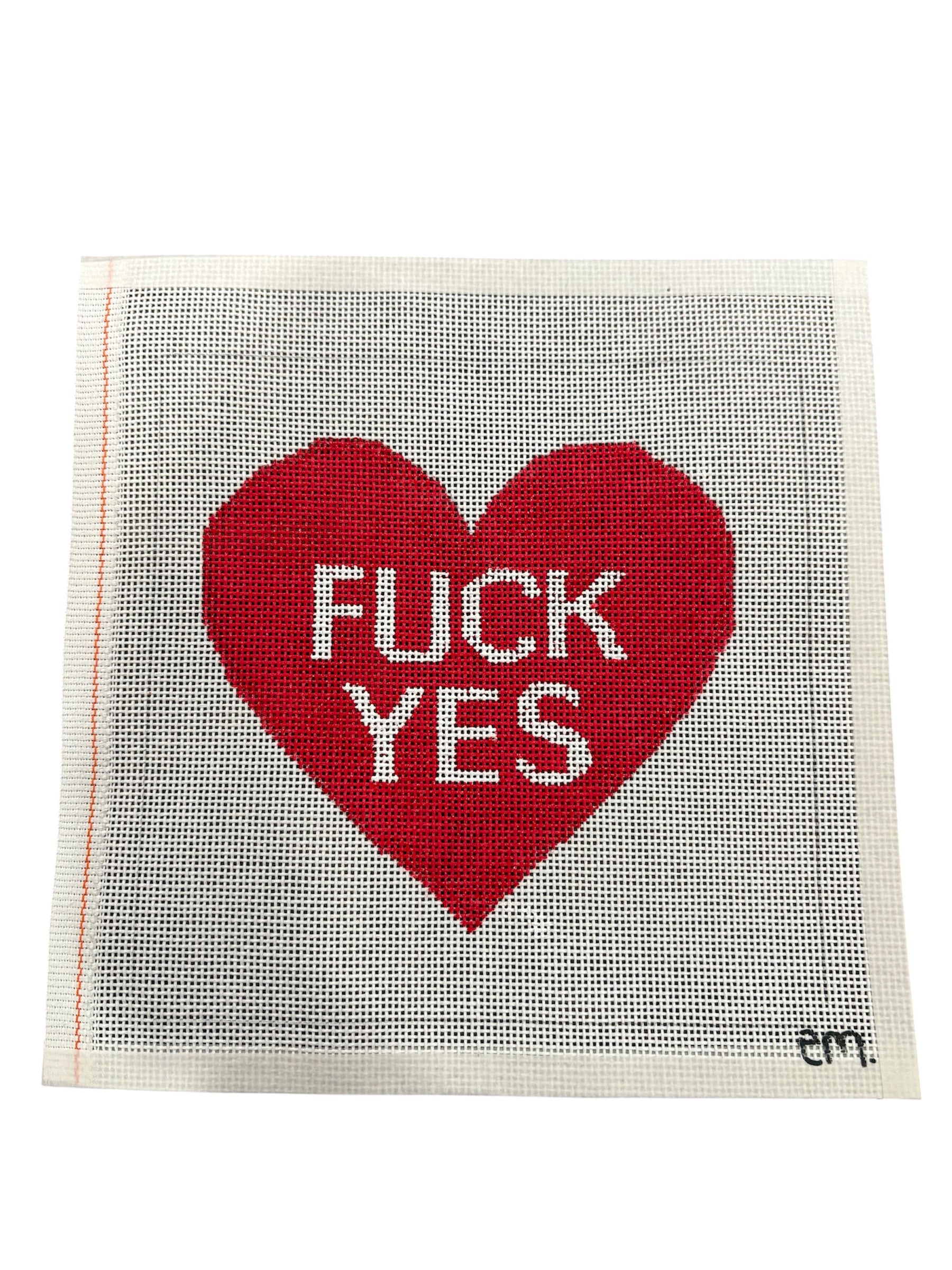Fuck Yes Heart Large