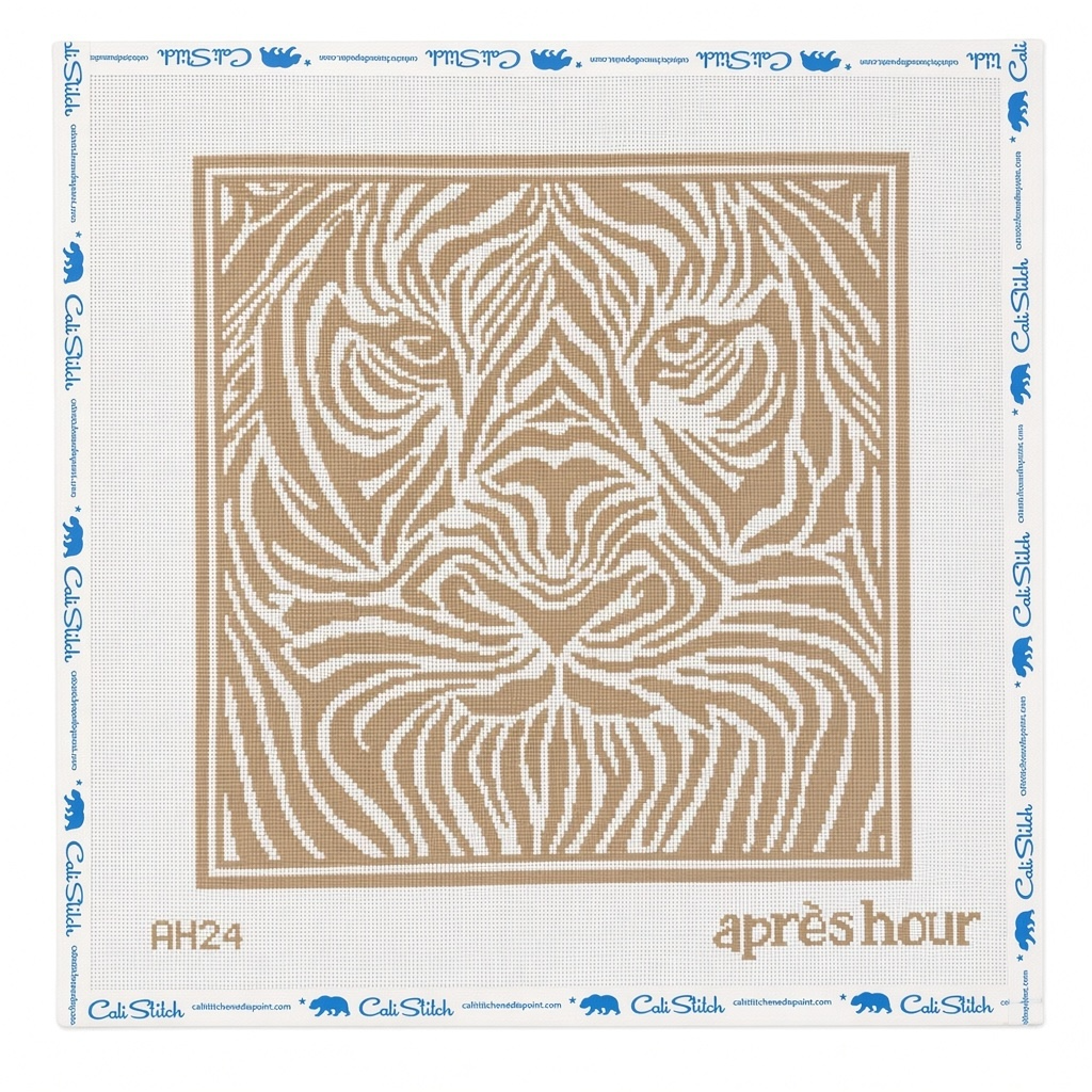 Optical Illusion Tiger Pillow
