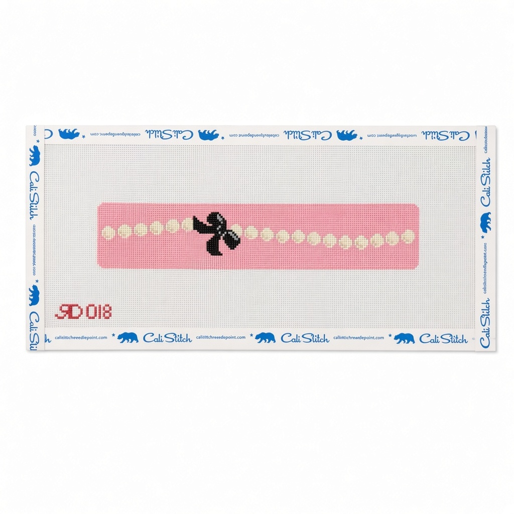 Pearls on Pink Bracelet