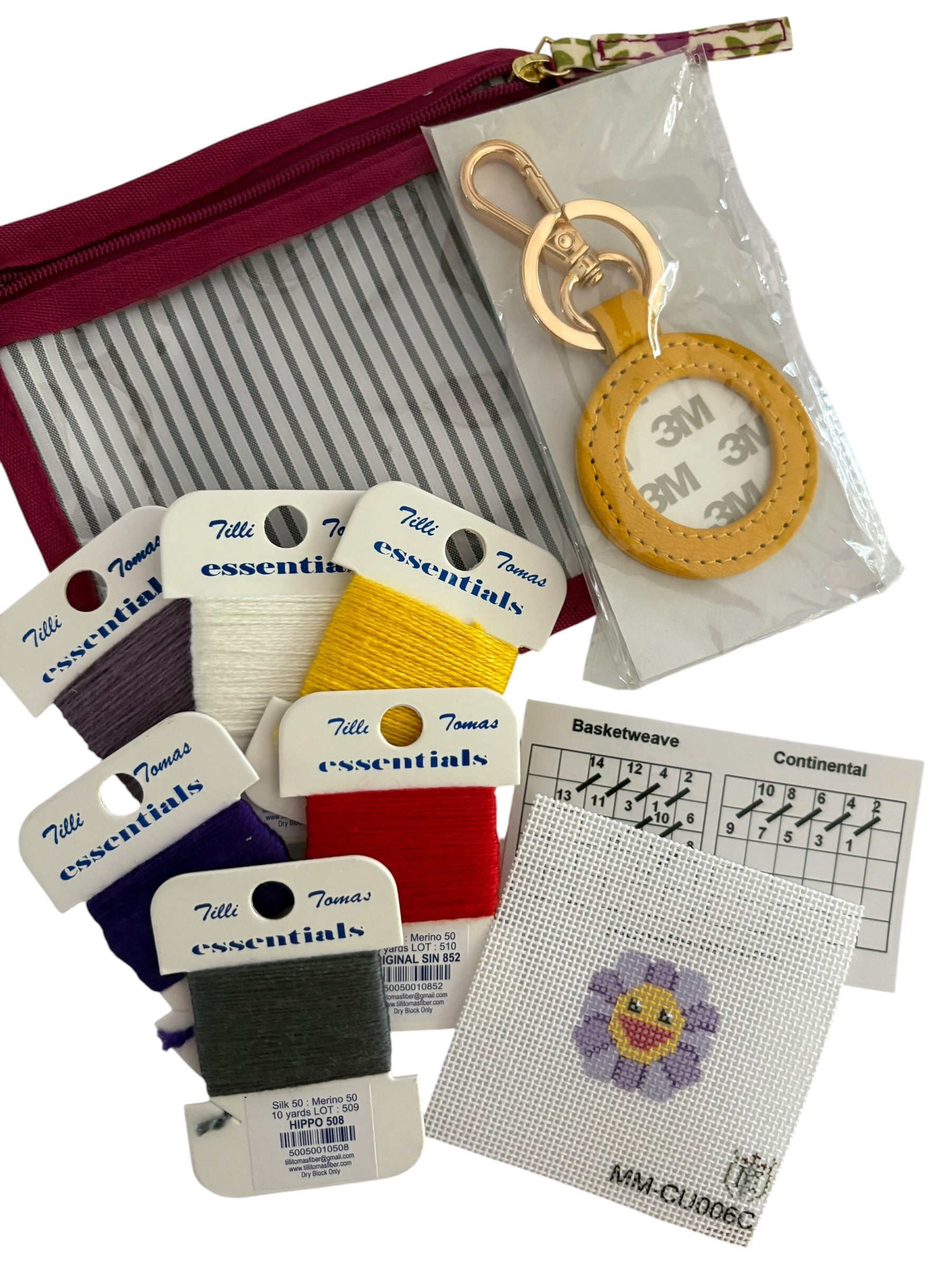 Flower Key Fob Kit - Self Finishing (Copy)