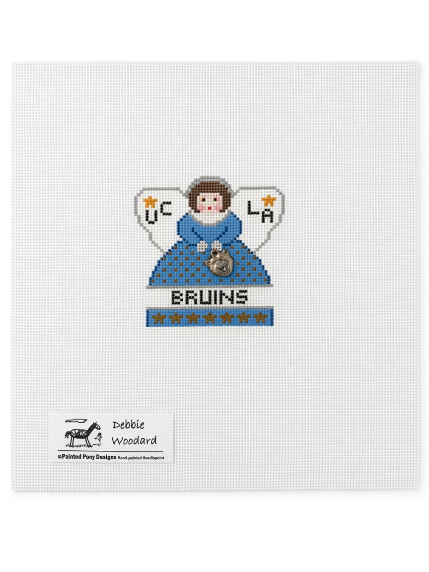 UCLA Bruins Angel with Charm